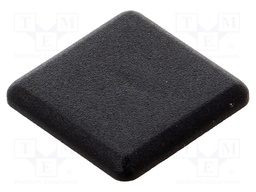 Stopper; for profiles; Width of the groove: 5mm; W: 20mm; L: 20mm