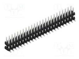Connector: pin strips; pin header; male; PIN: 48; 2mm; SMT; 2x24