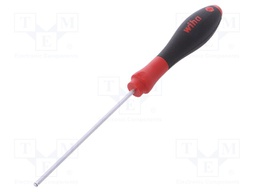 Screwdriver; Allen hex key; Size: HEX 3mm; Series: SoftFinish®