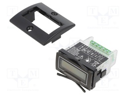 Counter: electronical; progressive/reversing; LCD; working time