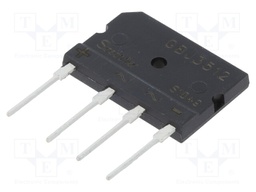 Single-phase bridge rectifier; Urmax: 1.2kV; If: 35A; Ifsm: 420A
