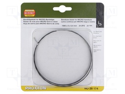 Band saw blade; brass,steel; 24teeth/inch; PR27172