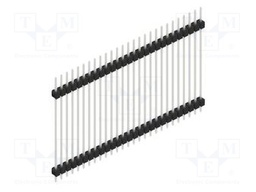 Connector: pin strips; pin header; male; PIN: 27; 2.54mm; THT; 1x27