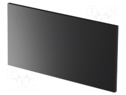 Rear panel; for ITALTRONIC enclosure