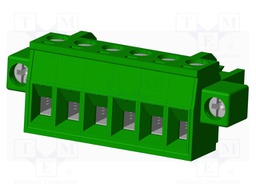 Connector: pluggable terminal block; plug; female; straight; 12A