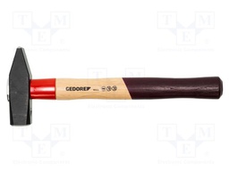 Hammer; fitter type; 315mm; 400g; wood (hickory)