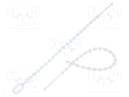 Cable tie; coral,multi use; L: 100mm; polyamide; natural; UL94V-2