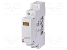 Voltage indicator; 230VAC; IP20; for DIN rail mounting