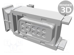 Connector: circular; 2.5mm System; plug; female; PIN: 9; for cable