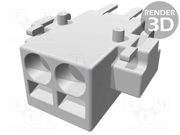 Connector: wire-board; female; PIN: 2; 2.54mm; Series: har-flexicon