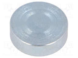 Magnet: permanent; samarium, cobalt; 90N; Ø: 20mm; H: 6mm; steel