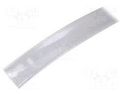 Heat shrink sleeve; glueless; 2: 1; 25.4mm; transparent; Len: 30m