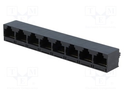 Socket; RJ45; PIN: 8; Cat: 5; Layout: 8p8c