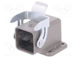 Enclosure: for rectangular connectors; Han; size 3A; with latch