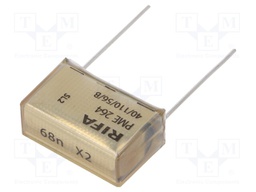 Capacitor: paper; X2; 68nF; 660VAC; 25.4mm; ±20%; THT; Series: PME264