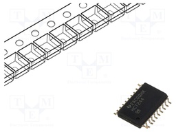 Buffer / Line Driver, 74HCT244, 4.5 V to 5.5 V, SOIC-20