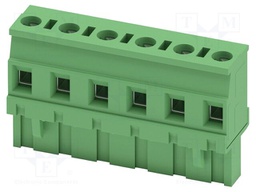 PCB connector, nominal cross section: 2.5 mm?, color: green,
