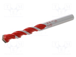 Drill bit; wood,brick type materials,metal,plastic; Ø: 10mm