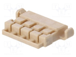 Connector: F; DF65; plug; female; w/o contacts; PIN: 4; 1.7mm