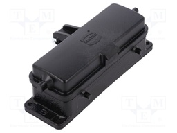Enclosure: for HDC connectors; Han; size 24B; for panel mounting