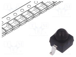 Phototransistor; Gull wing; λp max: 860nm; 20V; 15°; Lens: black