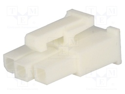 Plug; wire-wire/PCB; female; Mini-Fit Jr; 4.2mm; PIN: 3; for cable