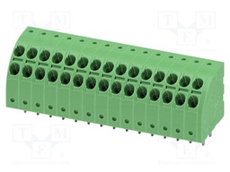 PCB terminal block, nominal current: 17.5 A, rated voltage (