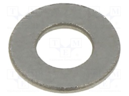 Washer; round; M4; D=9mm; h=0.8mm; A2 stainless steel; DIN 125A