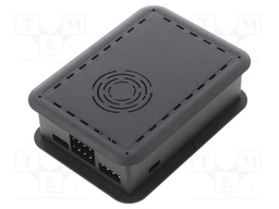 Enclosure: for computer; Google Coral dev board; ABS + PC; black