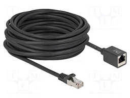 Extender Ethernet; S/FTP; Cat: 6a; RJ45 socket,RJ45 plug; 10m