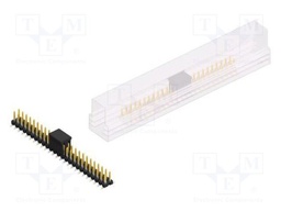 Connector: pin strips; pin header; male; PIN: 50; 2.54mm; SMT; 2x25
