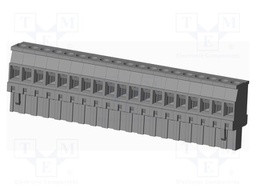 Connector: pluggable terminal block; plug; female; angled 90°