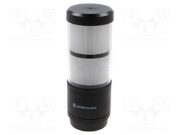 Signalling column; red/green; LED; 24VDC; IP66,IP69K; Ø57x156mm