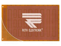 Board: universal; single sided,prototyping; W: 100mm; L: 160mm