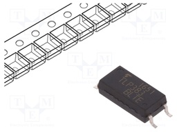 Optocoupler; SMD; Channels: 1; Out: transistor; Uinsul: 5kV; Uce: 80V