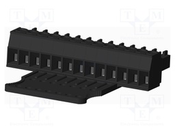 Connector: pluggable terminal block; plug; female; straight; 300V