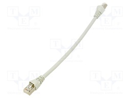 Patch cord; S/FTP; Cat: 6a; RJ45 plug,both sides; stranded; Cu