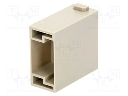 Connector: HAN; module; male; Han Modular RJ45; straight; 1A; 50V