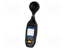 Meter: air quality; Range: 0÷9999ppm CO2; Temp: 0÷50°C