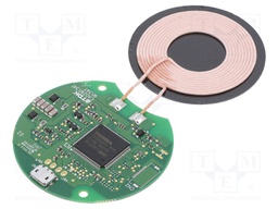 Coil; induction charging; Ø53mm; 6.3uH; 0.06Ω; 4.75÷5.2V