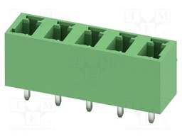 PCB headers, nominal cross section: 1.5 mm?, color: green, n