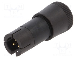 Plug; Connector: circular; 719; male; PIN: 4; unshielded; 3A; IP40
