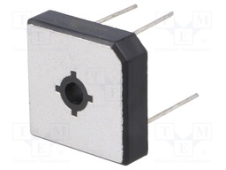 Single-phase bridge rectifier; Urmax:600V; If:25A; Ifsm:400A