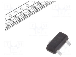 Transistor: NPN; bipolar; 80V; 0.5A; 300mW; SOT23