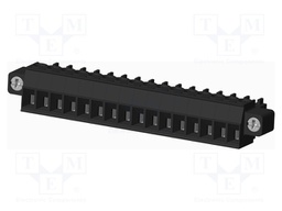 Connector: pluggable terminal block; plug; female; straight; 300V