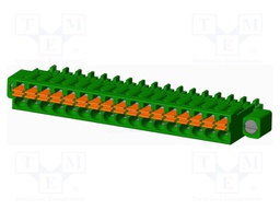 Connector: pluggable terminal block; plug; female; straight; 5.5A