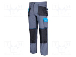 Dungarees; Size: XXXL; grey-blue; 190g/m2