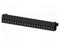 Connector: pluggable terminal block; plug; female; straight; 300V