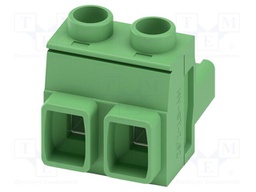 PCB connector, nominal cross section: 2.5 mm?, color: green,