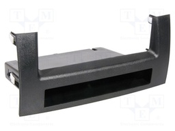 Radio frame; Toyota; 1 DIN; black
